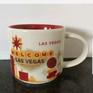 Starbucks Las Vegas You Are Here YAH 14 Oz Collectible EUC 2015
